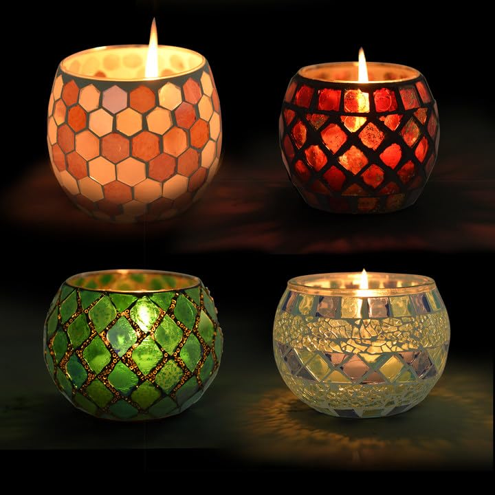 Pure Radiance — Handcrafted Glass Candle Holder