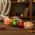 Pure Radiance — Handcrafted Glass Candle Holder