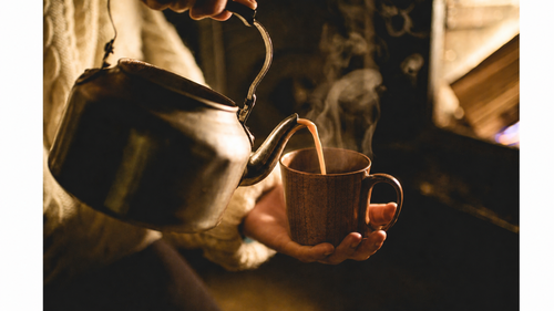 Wood Coffee Cup Warm Cozy Nest