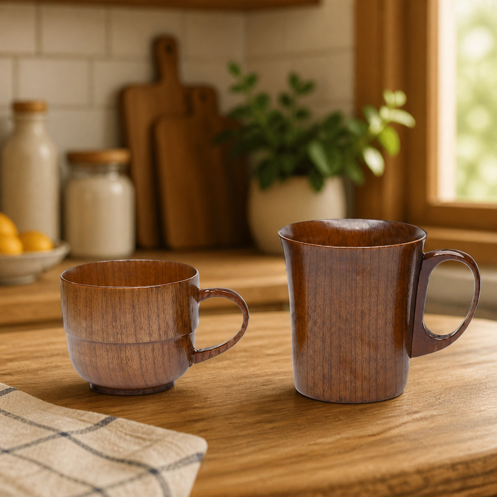 Artisan Wood Beverage Cup