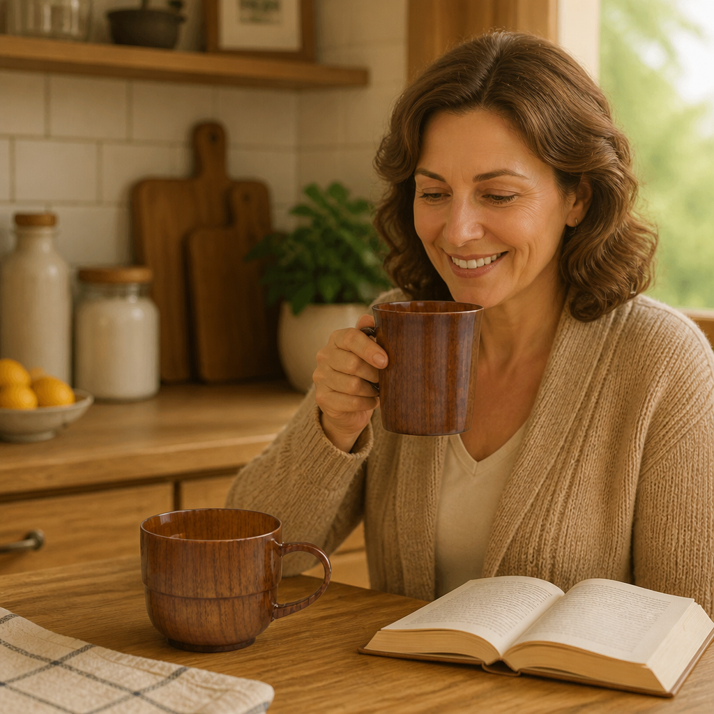 Artisan Wood Beverage Cup