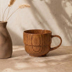 Wood Coffee Cup Warm Cozy Nest